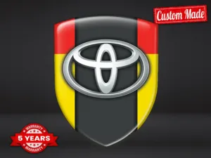 Toyota Adesivi Lunotto Posteriore Auto Eleganti Lusso Robusti